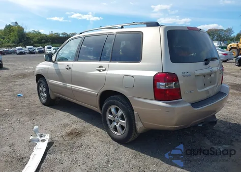 2004 Toyota Highlander V6 z USA, uszkodzony, nr VIN JTEEP21A640028715